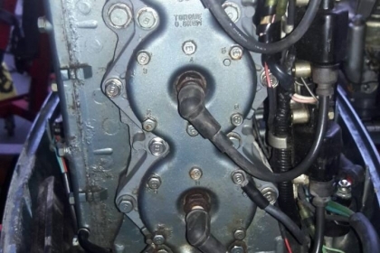 ขาย เครื่องเรือ YAMAHA 90 แรง 2 จังหวะ เครื่องติดน้ำออกดี พร้อมทริม (มอเตอร์ทริมต้องซ่อมนิดหน่อยค่ะเพราะขึ้นบ้างไม่ขึ้นบ้าง) ราคา 68,000