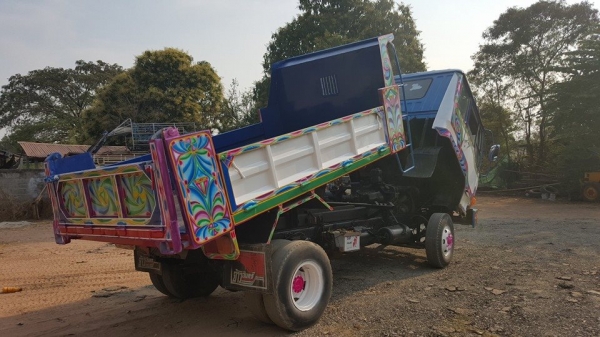 ขาย6ล้อดัมพ์มิตซู FUSO 195 6D16 ยาง8.25R16 กระบะวิ่งดิน5คิว 3.60เมตร