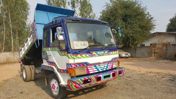 ขาย6ล้อดัมพ์มิตซู FUSO 195 6D16 ยาง8.25R16 กระบะวิ่งดิน5คิว 3.60เมตร