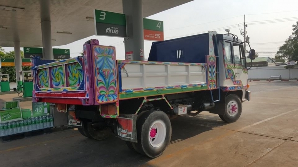 ขาย6ล้อดัมพ์มิตซู FUSO 195 6D16 ยาง8.25R16 กระบะวิ่งดิน5คิว 3.60เมตร