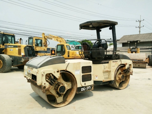 มาใหม่ ขายรถบด 7ตัน ยี่ห้อ Ingersoll Rand DD70  รถเก่านอกสวย นำเข้าจาก USA แท้ ไม่เคยใช้งานในไทย สภาพเดิมๆ เอกสารครบ