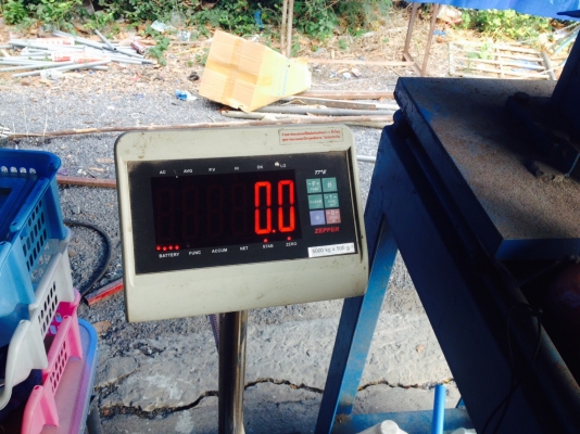 ขายเครื่องชั่งน้ำหนักดิจิตอล เครื่องชั่งแบบวางพื้น เครื่องชั่งขนาด รับน้ำหนัก 5 ตัน (18,500 บาท)