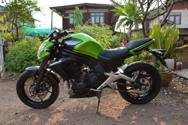 Kawasaki ER6N สีเขียว (2013) ** เจ้าของมือเดียว **