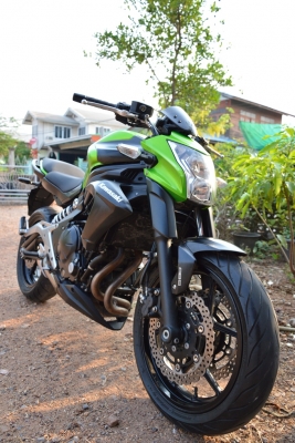 Kawasaki ER6N สีเขียว (2013) ** เจ้าของมือเดียว **