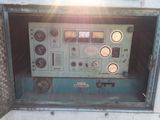 เครื่องปั่นไฟ Nippon Sharyo 90KVA เครื่องยนต์ HINO ไดร์ นิปปอน(NIPPON) 0818481185 0914902228(เอ)