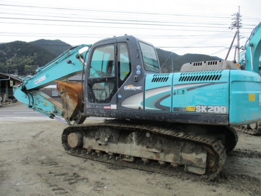 ***ขาย-แบคโฮ Kobelco SK200-8 ＃YN11-48943*** รถมือสองญี่ปุ่นค่ะ ติดต่อ : ใหม่ 061-4194022
