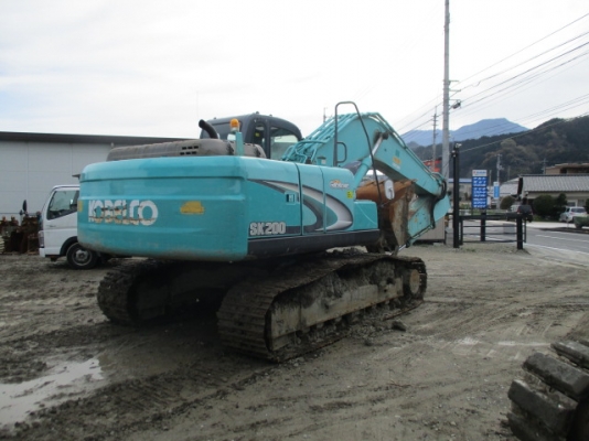 ***ขาย-แบคโฮ Kobelco SK200-8 ＃YN11-48943*** รถมือสองญี่ปุ่นค่ะ ติดต่อ : ใหม่ 061-4194022
