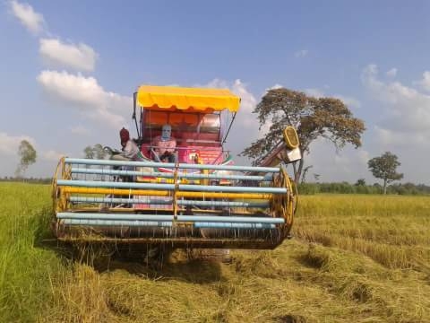 ขายรถเกี่ยวข้าว เกษตรพัฒนา อุ้ม 2.5 ตัน เครื่อง HINO HO7D 195 เทอร์โบ