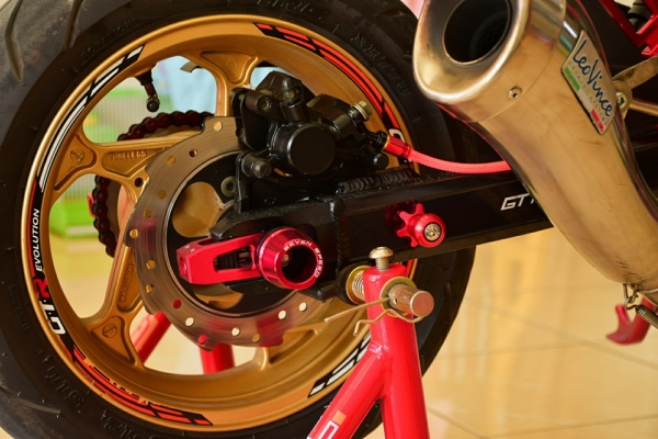 Gpx Demon สภาพป้ายแดง สีดำ ปี 2016 รถจด กพ 59 แต่งล้น ๆ