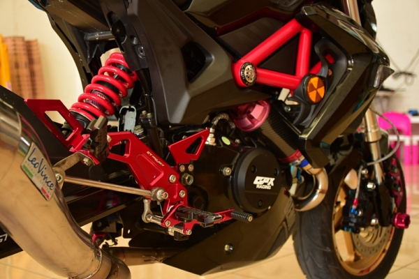 Gpx Demon สภาพป้ายแดง สีดำ ปี 2016 รถจด กพ 59 แต่งล้น ๆ