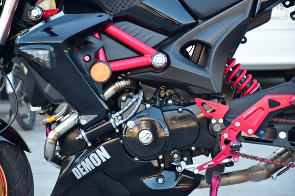 Gpx Demon สภาพป้ายแดง สีดำ ปี 2016 รถจด กพ 59 แต่งล้น ๆ