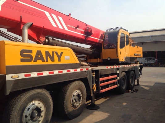 ขายรถเครน SANY ขนาด 50 ตัน มี 4 คัน ปี 58 ชั่วโมง 2,000 เอกสารเล่มทะเบียน
