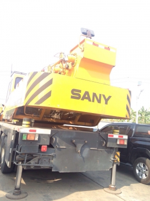 ขายรถเครน SANY ขนาด 50 ตัน มี 4 คัน ปี 58 ชั่วโมง 2,000 เอกสารเล่มทะเบียน