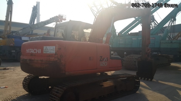 ถึงไทยแล้ว สวยๆ Hitachi ZX120#60655 ปี2000 ใช้งานไม่มาก 6พันกว่าชั่วโมง 062-709-1748 ธีรเทพ NDT Thailand