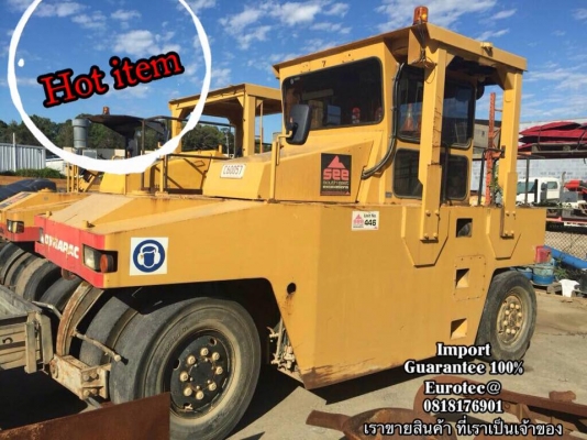 ขาย รถบด  9 ล้อ Dynapac จำหน่าย รถ เครื่องจักร อุปกรณ์ทุกชนิด นำเข้า100\% ราคาถูก eurotec 0818176901