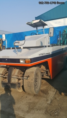 ถึงไทยแล้ว รถบด 7ล้อยาง (10ตัน) Hitachi Dynapac RT200WT 062-709-1748 ธีรเทพ NDT Thailand
