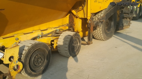 ถึงไทยแล้ว รถปูยาง (6.5m) Demag DF115P#30215เก่าญี่ปุ่นไม่เคย ใช้ในไทย 100\% 062-709-1748 ธีรเทพ NDT Thailand