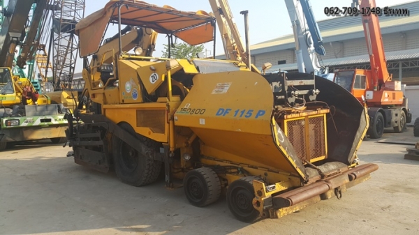 ถึงไทยแล้ว รถปูยาง (6.5m) Demag DF115P#30215เก่าญี่ปุ่นไม่เคย ใช้ในไทย 100\% 062-709-1748 ธีรเทพ NDT Thailand