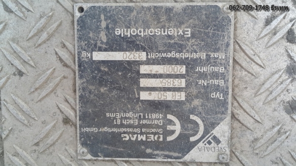 ถึงไทยแล้ว รถปูยาง (6.5m) Demag DF115P#30215เก่าญี่ปุ่นไม่เคย ใช้ในไทย 100\% 062-709-1748 ธีรเทพ NDT Thailand