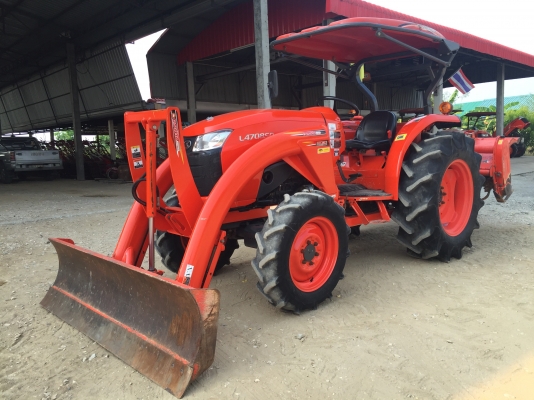 ขายรถไถคูโบต้า L4708SP ทำงาน 600 ชั่วโมง ขายพร้อมอุปกรณ์ สนใจโทรติดต่อ 081-9136451 คุนโบว์