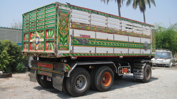 ลูกพ่วง3คาน อู่สหกิจ ปลายปี56 ยาว6.70ม.สภาพสวยพร้อมใฃ้ ทะเบียนพร้อมโอน