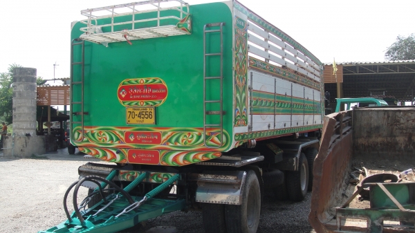 ลูกพ่วง3คาน อู่สหกิจ ปลายปี56 ยาว6.70ม.สภาพสวยพร้อมใฃ้ ทะเบียนพร้อมโอน