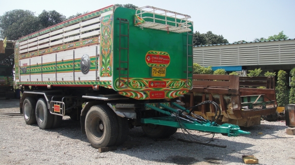 ลูกพ่วง3คาน อู่สหกิจ ปลายปี56 ยาว6.70ม.สภาพสวยพร้อมใฃ้ ทะเบียนพร้อมโอน