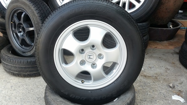 ขายล้อHONDA CRV ขอบ15 ยาง205/65/15   4 ล้อ