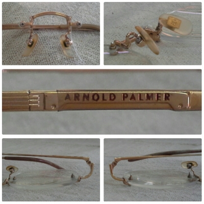 แว่นสายตายาวริมเลส 'เดอะ คิง'  Arnold Palmer made in USA  ตัวแท้!