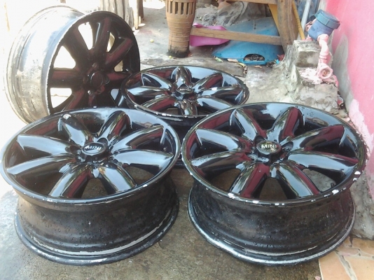 ล้อ mini 17x7 / 4x100 off48 ล้อแท้ made in hungary