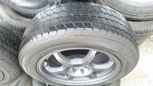 ขายล้อ P1 ขอบ15หน้า6.5 4รู100/114 ยาง185/60/15 4 ล้อ ขายล้อ P1 ขอบ15หน้า6.5 4รู100/114 ยาง185/60/15 4 ล้อ