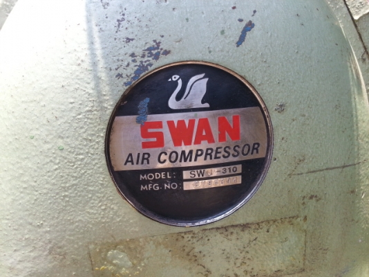 ขายปั้มลมสวอน10แรงถัว300ลิตร