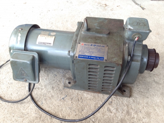 ขายมอเตอร์ปรับรอบ VS motor Teco 2HP. 380V สภาพสวย พร้อมใช้งาน ขายมอเตอร์ปรับรอบ VS motor Teco 2HP. 380V สภาพสวย พร้อมใช้งาน