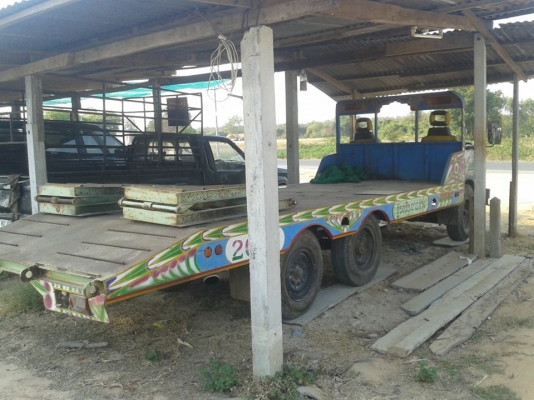 รถบรรทุกรถเกี้ยว 60,70,95และบรรทุกแม็คโคร60,70 ได้สบาย พร้อมใช้เครืองโตโยต้าBu85