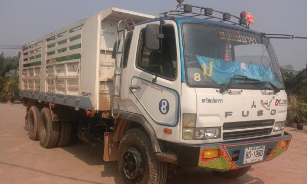 ขายรถสิบล้อบรรทุกดั้ม 2 เพลา MITSU M6 เครื่อง 260 แรงปี 50 สวยหัวบาง