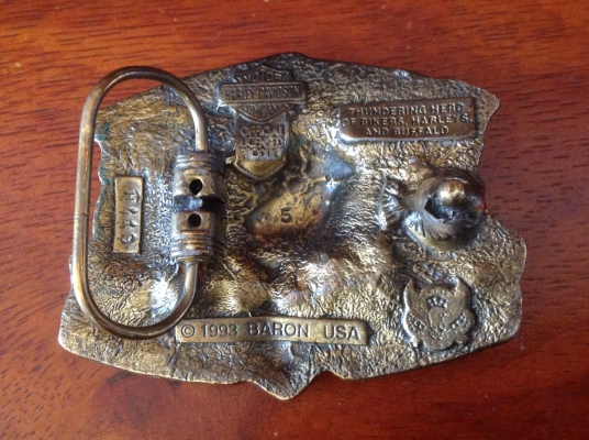 ขายหัวเข็มขัด Vintage Harley Davidson จัดส่งฟรี