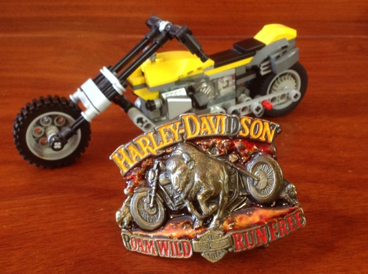 ขายหัวเข็มขัด Vintage Harley Davidson จัดส่งฟรี