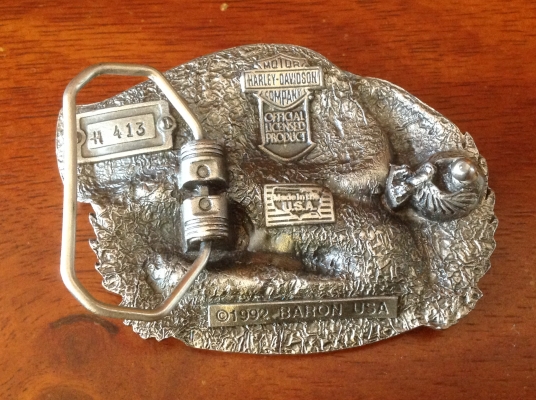 ขายหัวเข็มขัด Vintage Harley Davidson จัดส่งฟรี