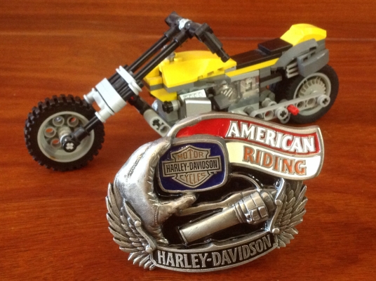 ขายหัวเข็มขัด Vintage Harley Davidson จัดส่งฟรี