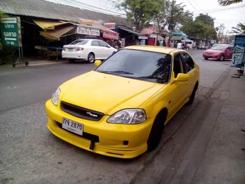 ขายรถหลุดครับเอกสารครบต่อภาษีพรบ.ได้ปกติชุดโอนบัตรประชาชนครบรุ่นHondaCivicตาโตปี2000สีใหม่ทั้งลำภายในสวยแอร์หนาวความร้อมปกติติดแก๊สLpgระบบหัวฉีดเครื่องเกียร์Autoสมบูรณ์แรงด้วยสมรรถนะของD16Y8..ราคาเพียง59,000บาทสนใจโทร.062-1899395 อาร์ต