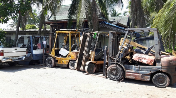 รถฟอร์คลิฟท์ตามสภาพขายเหมา