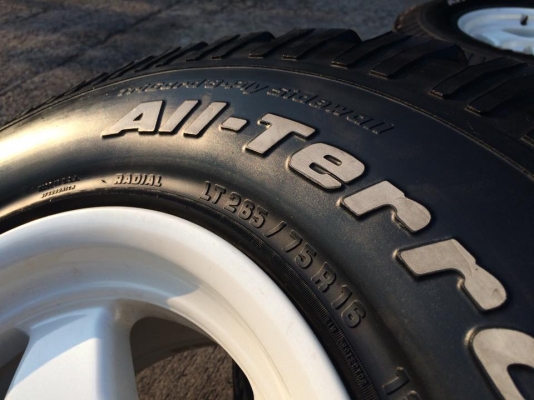BF Goodrich All-Terrain + Wheel Bredley