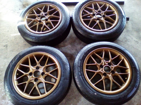 แม็กขอบ14  4รู100 พร้อมยาง