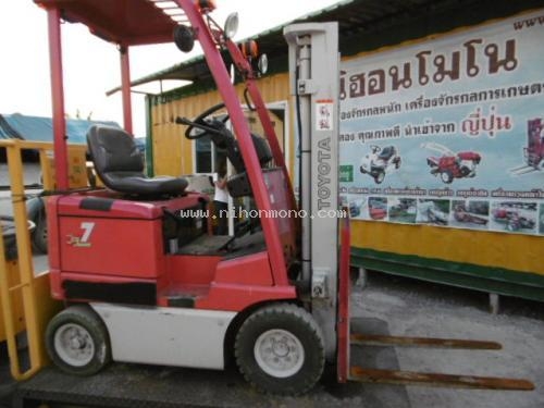 รถยกไฟฟ้า  TOYOTA   3FB7 รหัสสินค้า : 80803439 ติดต่อ Tel.086-8150487  www.nihonmono.com