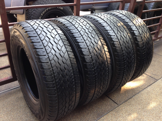 ยาง Yokohama 275 70 16 สิ้นปี12 ดอกเต็ม ใช้ยาว ราคาไม่แพง