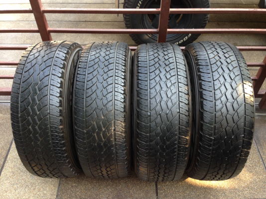 ยาง Yokohama 275 70 16 สิ้นปี12 ดอกเต็ม ใช้ยาว ราคาไม่แพง