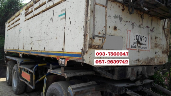 ขายรถดั้มพ์พ่วงแม่-ลูก 18 ล้อ ขายรถดั้มพ์พ่วงแม่-ลูก 18 ล้อ