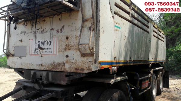 ขายรถดั้มพ์พ่วงแม่-ลูก 18 ล้อ ขายรถดั้มพ์พ่วงแม่-ลูก 18 ล้อ