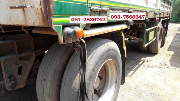 ขายรถบรรทุกไม่ดั้มพ์ 22 ล้อ (แม่ 2 เพลา / ลูก 3 คาน) ขายรถบรรทุกไม่ดั้มพ์ 22 ล้อ (แม่ 2 เพลา / ลูก 3 คาน)