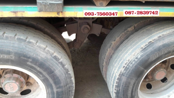 ขายรถบรรทุกไม่ดั้มพ์ 22 ล้อ (แม่ 2 เพลา / ลูก 3 คาน) ขายรถบรรทุกไม่ดั้มพ์ 22 ล้อ (แม่ 2 เพลา / ลูก 3 คาน)